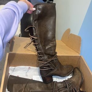 Freebies by Steven Coal Boot Size 7 Preloved great boots